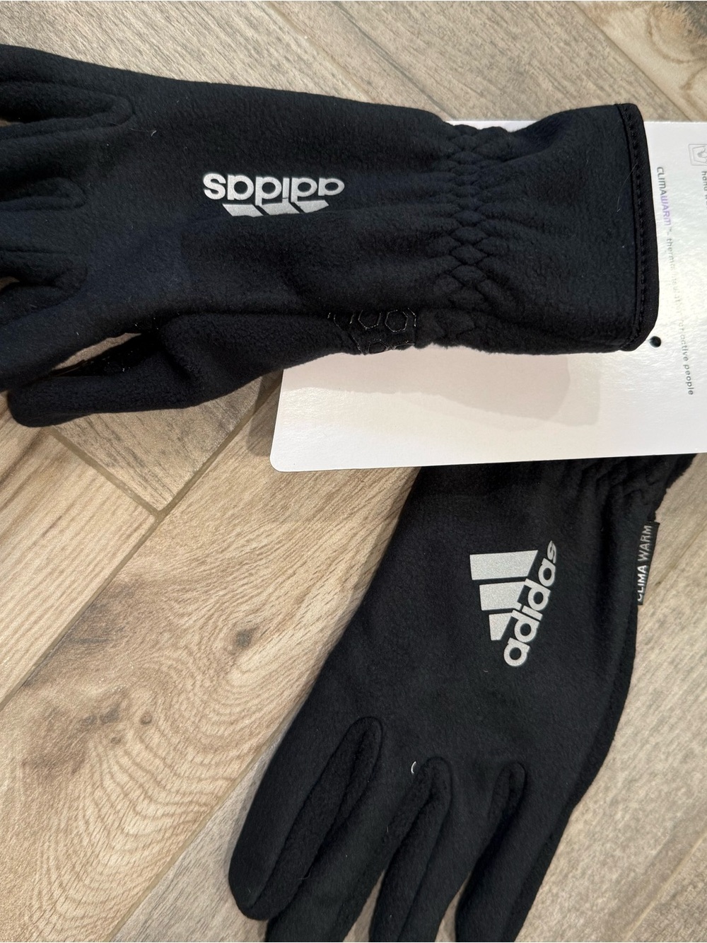 adidas Black Fleece Climawarm Sports Gloves